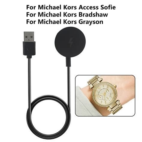 charger michael kors smartwatch|Michael Kors grayson smartwatch charger.